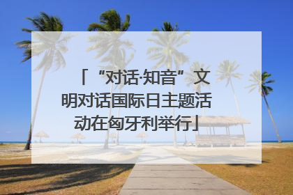 “对话·知音”文明对话国际日主题活动在匈牙利举行