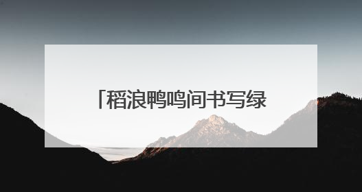 稻浪鸭鸣间书写绿色答卷：全国劳模田淑娴的田野振兴梦