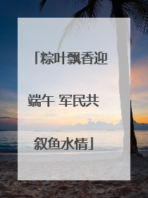 粽叶飘香迎端午 军民共叙鱼水情