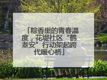 粽香里的青春温度，花堤社区“鹤耋安”行动架起跨代暖心桥