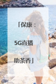 保康：5G直播助茶香