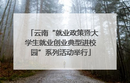 云南“就业政策暨大学生就业创业典型进校园”系列活动举行