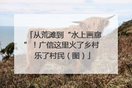 从荒滩到“水上画廊”！广信这里火了乡村 乐了村民（图）