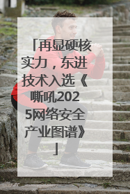 再显硬核实力，东进技术入选《嘶吼2025网络安全产业图谱》