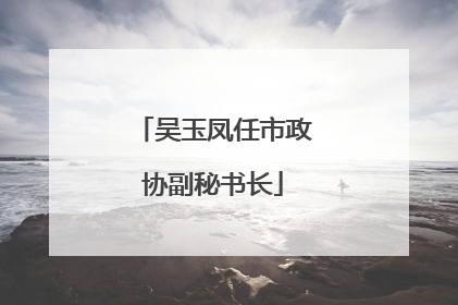 吴玉凤任市政协副秘书长