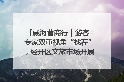 威海营商行｜游客+专家双重视角“找茬”，经开区文旅市场开展暑期前“体检”