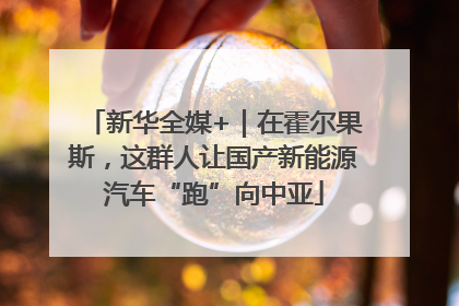 新华全媒+｜在霍尔果斯，这群人让国产新能源汽车“跑”向中亚