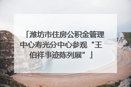 潍坊市住房公积金管理中心寿光分中心参观“王伯祥事迹陈列展”