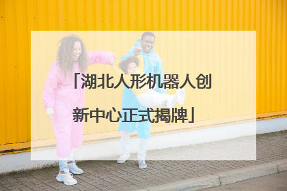 湖北人形机器人创新中心正式揭牌