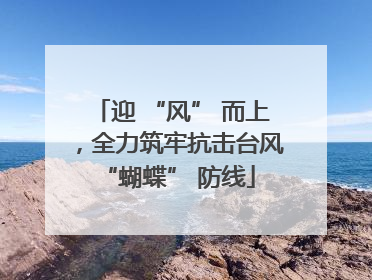 迎 “风” 而上，全力筑牢抗击台风 “蝴蝶” 防线