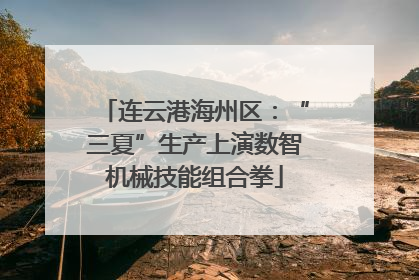 连云港海州区：“三夏”生产上演数智机械技能组合拳