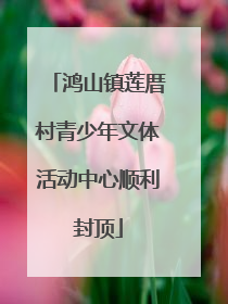 鸿山镇莲厝村青少年文体活动中心顺利封顶