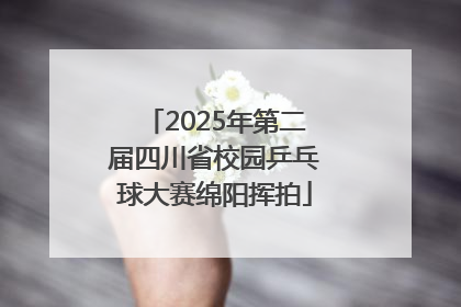 2025年第二届四川省校园乒乓球大赛绵阳挥拍