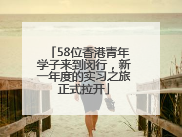 58位香港青年学子来到闵行，新一年度的实习之旅正式拉开
